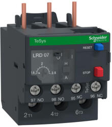 Schneider Electric TeSys - LRD076 - Hőkioldó 1.6-2, 5A, sarus (LRD076)