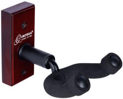 Ortega OUH-1WR Ukulele fali akasztó, borvörös