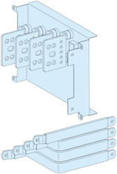 Schneider Electric PrismaSeT - LVS04456 - Áthelyezett csatlakozás NS630, vízszintes, billenőkaros kapcsoló, 4P (LVS04456)