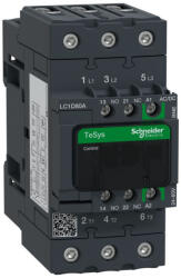Schneider Electric TeSys D - LC1D80ABNE - D contactor 3P 80A AC - 3 up to 440V coil 24 - 60V AC/DC EverLink (LC1D80ABNE)