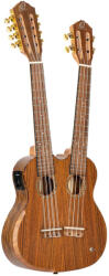 Ortega Guitars HYDRA Dupla nyakú tenor ukulele, tokkal