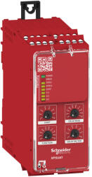 Schneider Electric Preventa XPS Universal - XPSUAT13A3AP -biztonsági relé modul, XPSUAK+ 1 késleltetett kimenet, Cat. 4, biztonsági be/ki: 2/3CO, PNP, 24VAC/DC, csavaros (XPSUAT13A3AP)