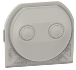 Legrand Plexo 55 membrános kábelbevezető 2 bemenettel, szürke - 069599L (069599L)