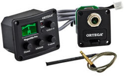Ortega Guitars MAGUSUKEPRO Ukulele előerősítő készlet beépített hangolóval