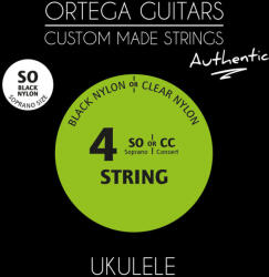 Ortega UKABK-SO Ukulele húrkészlet, 4 húros