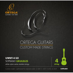 Ortega UWNY-4-SO Ukulele húrkészlet, szoprán, 4 húros