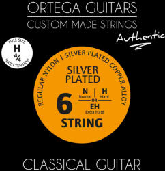 Ortega NYA44H klasszikus gitárhúr készlet, 4/4-es méret