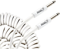 Ortega Guitars ORCCIS-30WH Retro hangszerkábel, 9 m