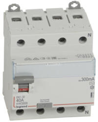 Legrand 410625 DX3 áramvédő relé 4P 400V~ AC 125A 30mA (410625)