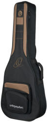 Ortega ONB-RRG40-L Gitár táska, rezonátoros, balkezes, Pro sorozat, fekete/barna