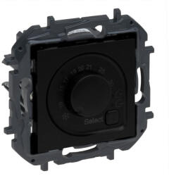 Legrand Niloé Step szobatermosztát, 8A, fekete - 863541B (863541B)