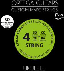 Ortega UKP-SO Ukulele húrkészlet, 4 húros