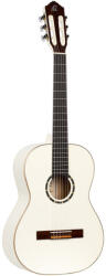 Ortega Guitars R121-7/8WH Family sorozat klasszikus gitár, 7/8-as, 6 húros, fehér, tokkal