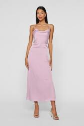 VILA Vila, Szaténhatású maxiruha, Pasztellrózsaszín, 42 (14085601-WINSOME-ORCHID-42)