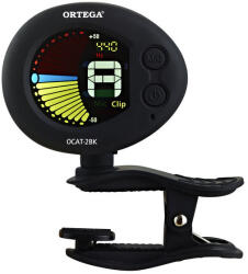 Ortega Guitars OCAT-2BK Fejhangoló és metronóm