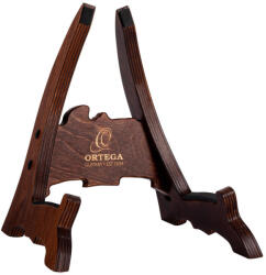 Ortega OWUS-1 Fa ukulele állvány, sötétbarna