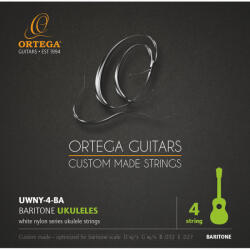 Ortega UWNY-4-BA Ukulele húrkészlet, bariton, 4 húros