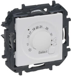 Legrand 863141B Niloé Step szobatermosztát, 8A, fehér (863141B)