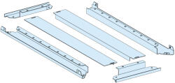 Schneider Electric PrismaSeT - LVS08693 - IP30 2 részes kábelbevezető lemez, W=300mm, D=600mm (LVS08693)