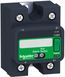Schneider Electric Harmony Solid State Relays - SSP1A125BDS - SSP hűtőbordára szerelhető szilárdtestrelé, 1f, nullfeszültségű kapcs. , 1NO, tesztg. , 24 - 300VAC, 25A, 24VDC, hőátadóval (SSP1A125BDS)