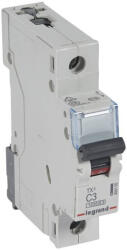 Legrand TX3 kismegszakító 1P C3 10000A/10kA BIC - 404165 (404165)