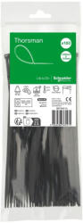Schneider Electric Thorsman - IMT46414 - Kábelkötegelő, 200x3.6mm, fekete (100 db) (IMT46414)