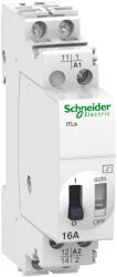 Schneider Electric Acti9 iTL - A9C32111 - impulzusrelé, távjelzési funkcióval, 1P, 16A, 24VAC, 12VDC (A9C32111)
