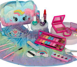 KIK KX3050 Unikornisos plüss kozmetikai szett lányoknak