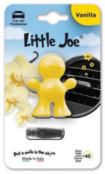 Little Joe Autóillatosító, szellőzőrácsra, LITTLE JOE Vanilla, sárga (AILJOE10) (7640125380101)