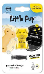 Little Joe Autóillatosító, szellőzőrácsra, LITTLE JOE PUP Vanilla Pup-sation, sárga (AILPUP04) (7640186843584)