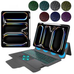 Techsuit Husa cu Tastatura pentru Apple iPad Pro 13 (2024), Techsuit, KeyTab Pro (Negru)