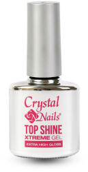Crystal Nails Crystal Nails Xtreme Top Shine átlátszó fényzselé (Clear) - 13ml TF