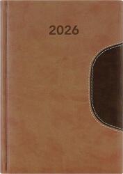 Dayliner Naptár, tervező, A5, napi, DAYLINER Memphis , barna-csokoládé (NMA5BCSU) - papirdepo