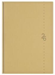 TopTimer Naptár, tervező, A5, napi, TOPTIMER Linea , bézs (NKL021BU) - papirdepo