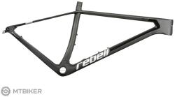 DEMA Rebell Race karbon váz, fekete/króm (S)