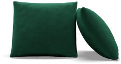 Greensite Dekoratív Párna, 2 db, Hab Töltet, Bársony, Zöld