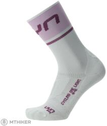 UYN CYCLING ONE LIGHT női zokni, fehér/lila (EU 37 - 38)