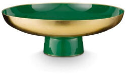 Pip Studio Alacsony sötétzöld tortatálca 12, 50x35cm