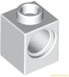 LEGO® Alkatrészek (Pick a Brick) Fehér 1X1X1 Kocka Lyukkal 654101 (654101)