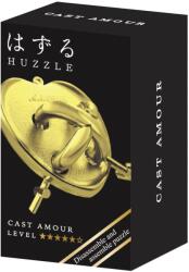 Hanayama Puzzle logic metalic Hanayama - Mini Huzzle Cast Amour, gold (515182)