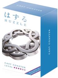 Hanayama Puzzle logic metalic Hanayama - Cast Puzzle Coaster Huzzle (515055)