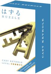 Hanayama Puzzle logic metalic Hanayama - Mini Huzzle Cast Keyhole, gold (515178)