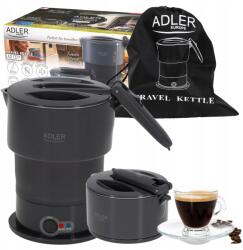 Adler Turista Vízforraló Elektromos Összecsukható 0, 6L 600W Kis Szilikon Utazó (AD 1377g)