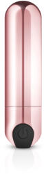 RosyÂ Gold Bullet Vibrator Masaj Rosy Gold, 10 Moduri Vibratii, USB, 7.5 cm Vibrator
