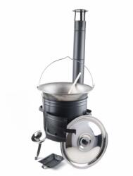  39cm Bográcsház+16 literes vasbogrács(10részes)