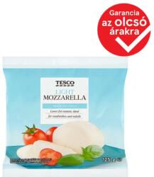 Tesco Light zsírszegény, lágy mozzarella sajt sós lében 125 g