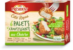 PRÉSIDENT kecskesajt falatok puffasztott rizses bundában 150 g