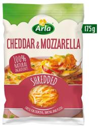 Arla Vörös Cheddar - Mozzarella kemény érlelt zsíros, félkemény reszelt sajtok keveréke 175 g