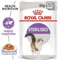 Royal Canin STERILISED JELLY 24x85 g - ivartalanított felnőtt macska zselés nedves táp