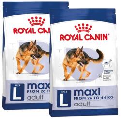 Royal Canin Maxi Adult szárazeledel felnőtt kutyáknak, 5 éves korig, nagytestű fajtáknak 30 kg (2x15kg)